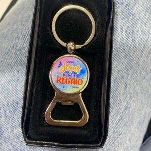 LLAVERO METÁLICO DESTAPADOR PERSONALIZADO
