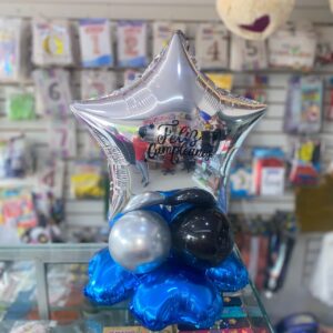 CENTRO DE MESA ESTRELLA BASE METALICA