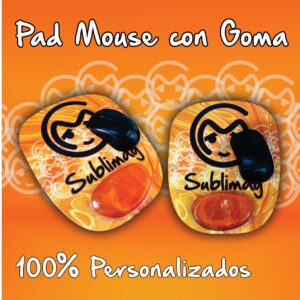Padmouse con goma de descanso